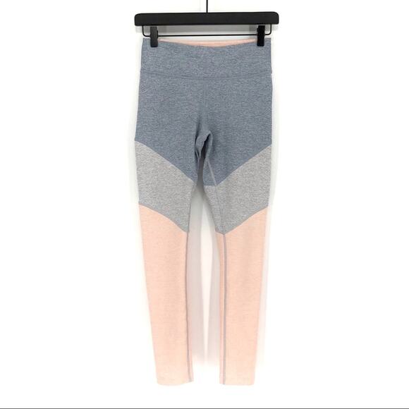 OUTDOOR VOICES 7/8 Springs Leggings Pink Grey S - Picture 1 of 7